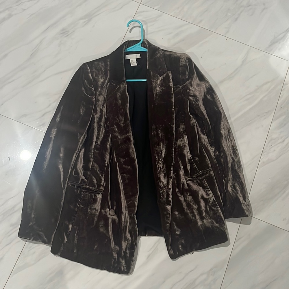 Velvet Jacket Blazer